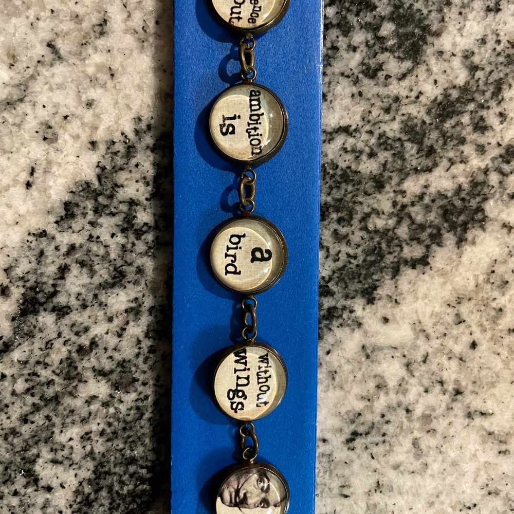 COPY - Salvador Dali quote bracelet